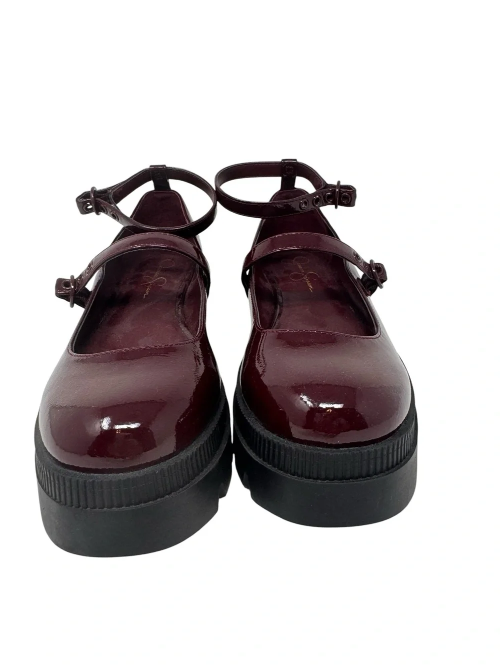Jessica Simpson Uvelia Platform Mary Jane Patent Leather Shoes NEW 6.5